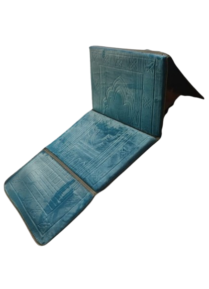 2-In-1 Foldable Prayer Rug and Backrest.