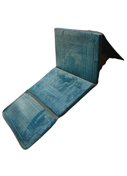 2-In-1 Foldable Prayer Rug and Backrest.